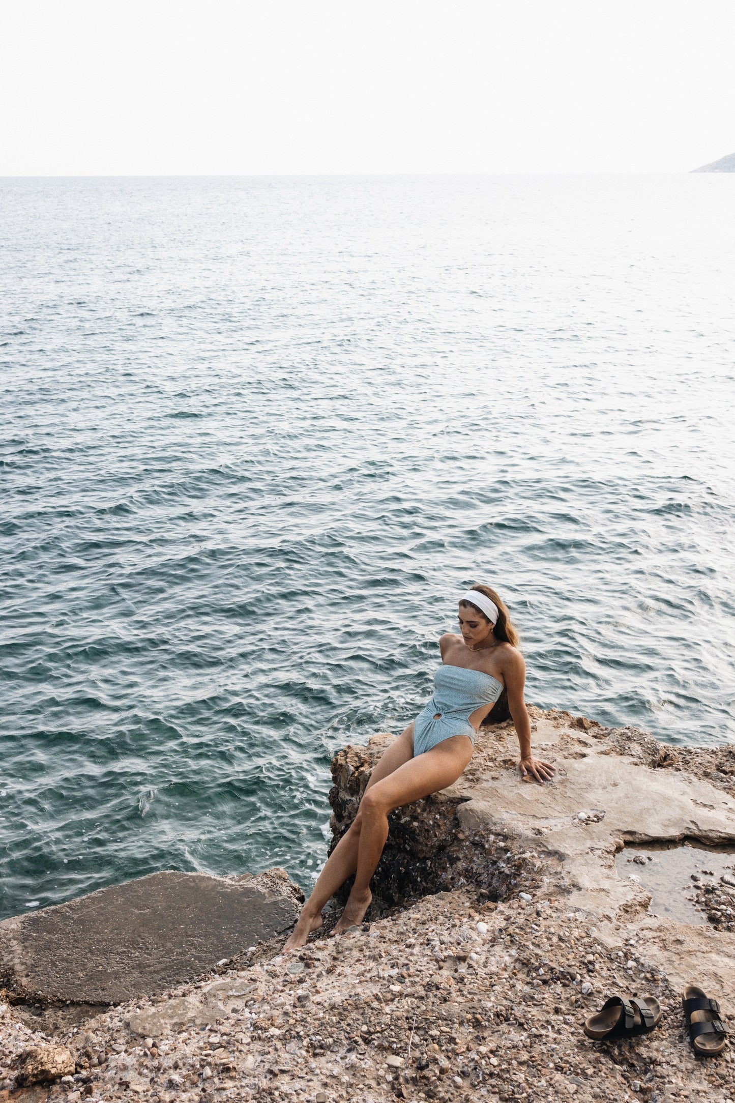 Sole One-piece (Green Florals)