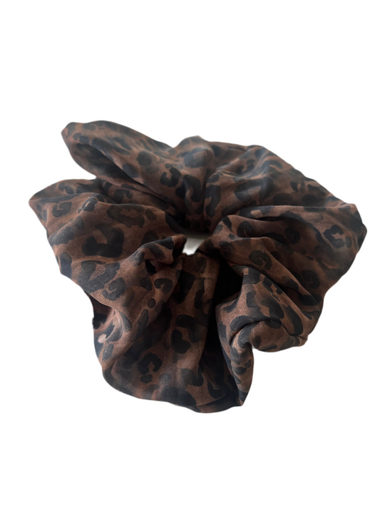 Leopard Scrunchie